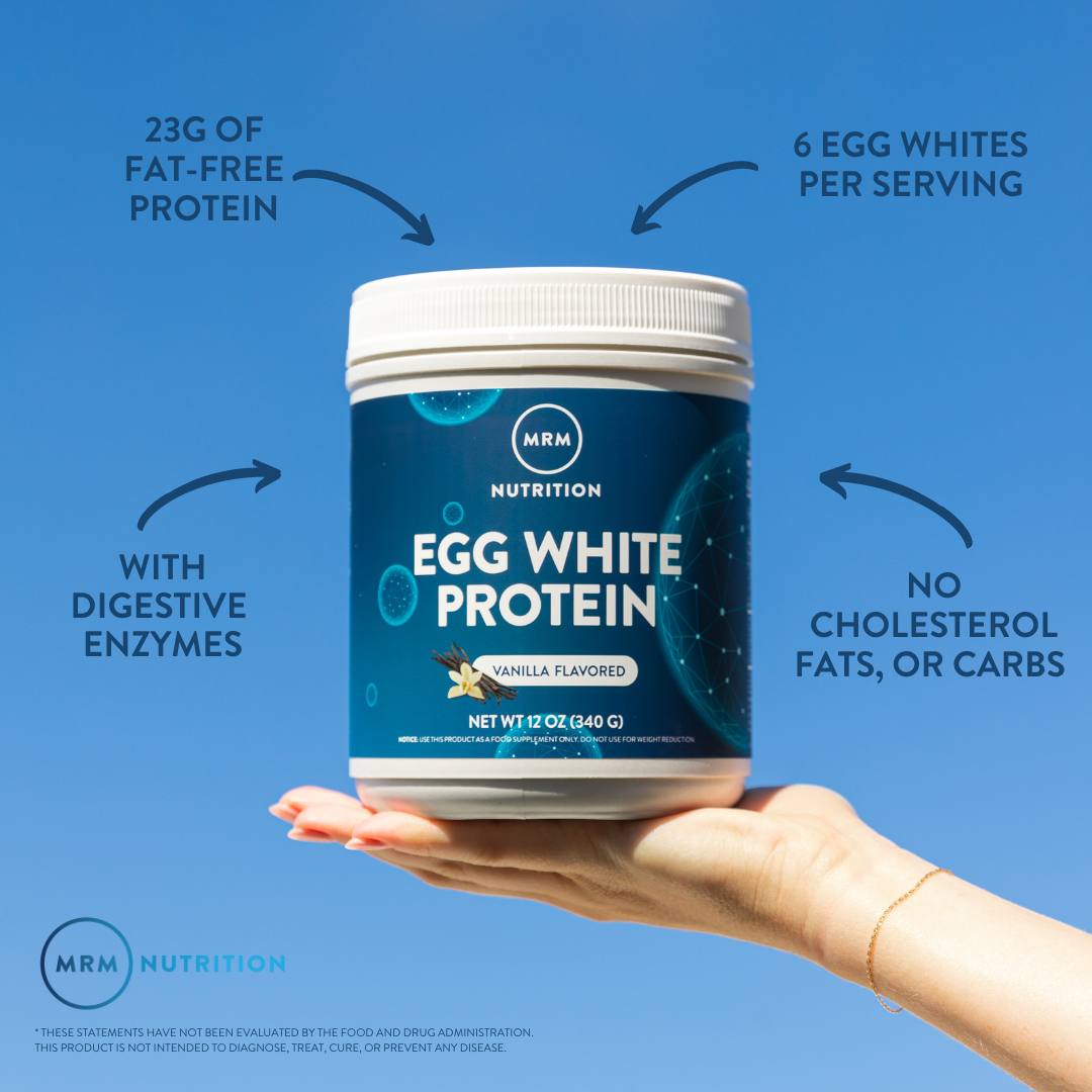 Egg White Protein Vanilla Flavored (12oz)