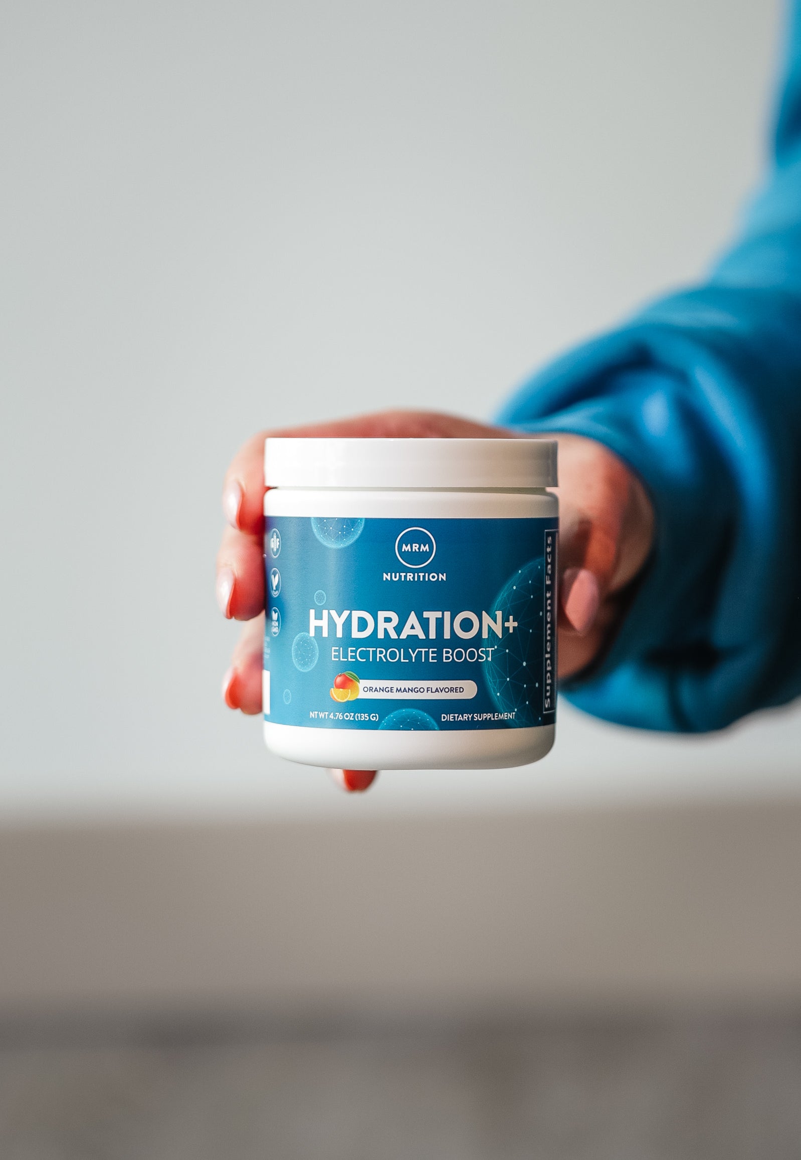 Hydration+ - Orange Mango Flavored (135g) MRM Nutrition Hydration+ - Orange Mango Flavored (135g) MRM Nutrition